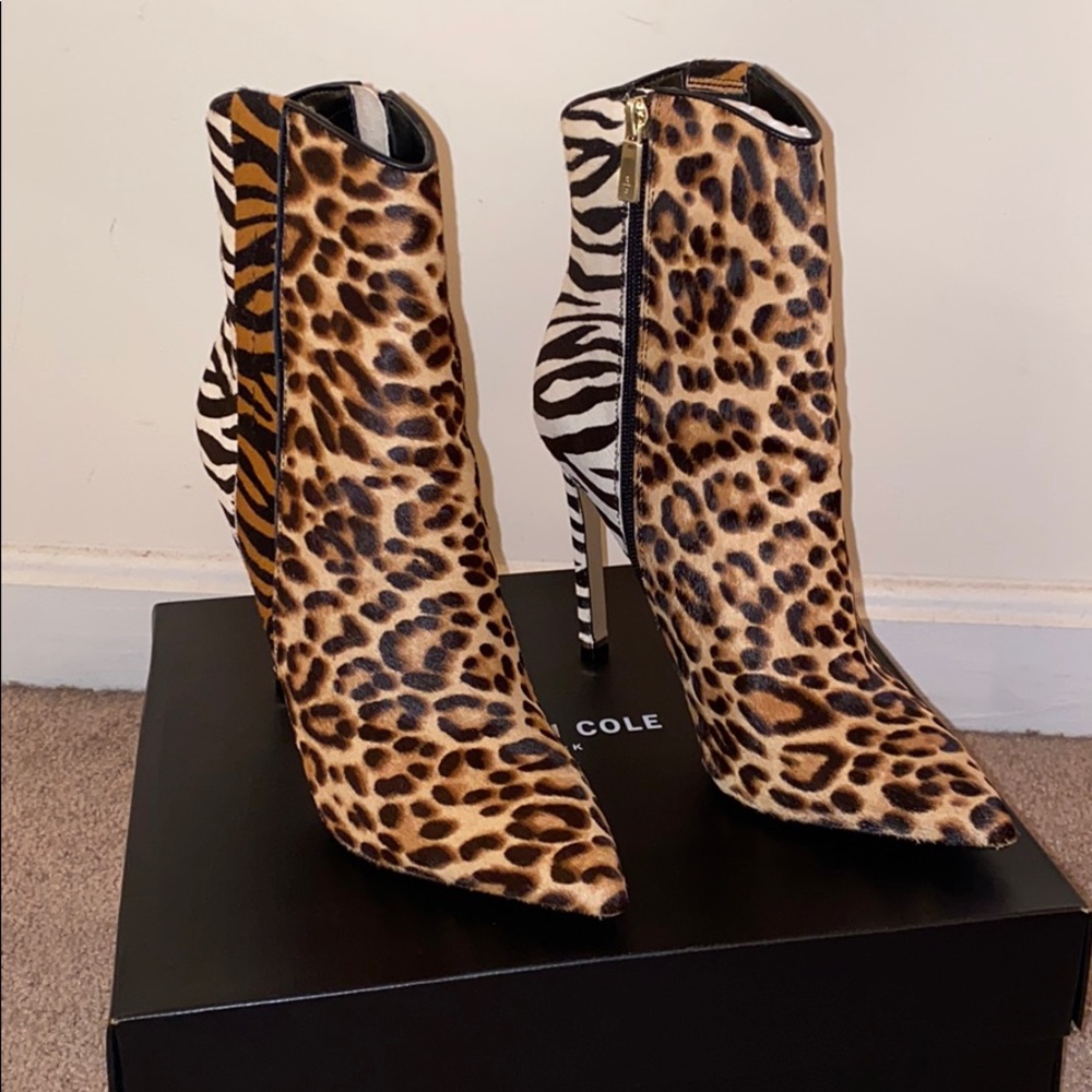 Cheetah and zebra print heels (Kenneth Cole)